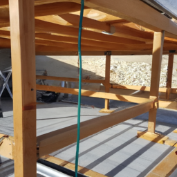 Transformation de loggia en véranda avec auvent Oyonnax